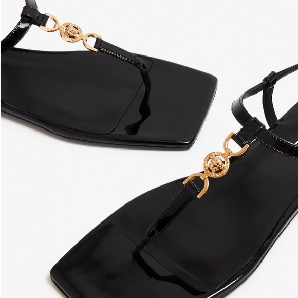 New Authentic VersaceMedusa '95 T-Strap Sandal (Women)